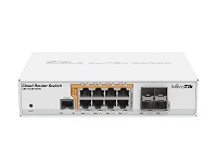 MikroTik Cloud Router Switch CRS112-8P-4S-IN - Conmutador - L3