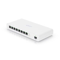 Ubiquiti UISP - Conmutador - 8 x 10/100/1000 (PoE) + 1 x Gigabit SFP