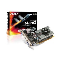 MSI N210-MD1G/D3 - Tarjeta gráfica - GF 210