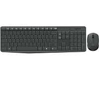 Logitech - Set Teclado y mouse - Inalámbrico